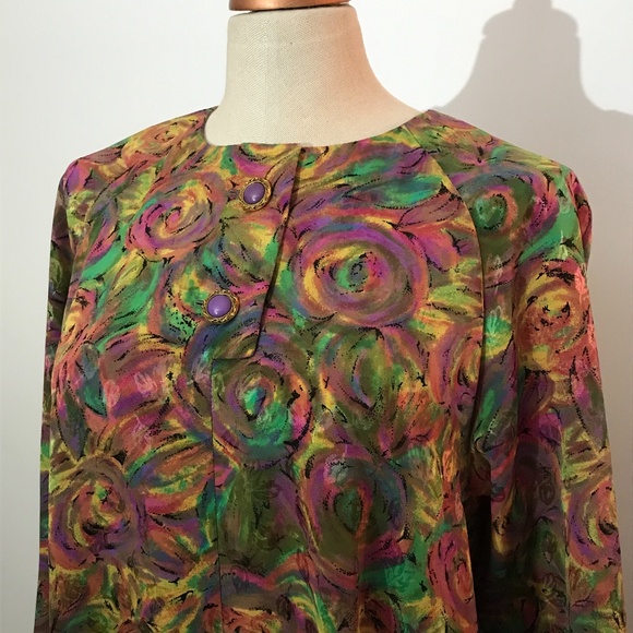 Vintage colourful tunic - top - dress - 3/25$ - Picture 3 of 7